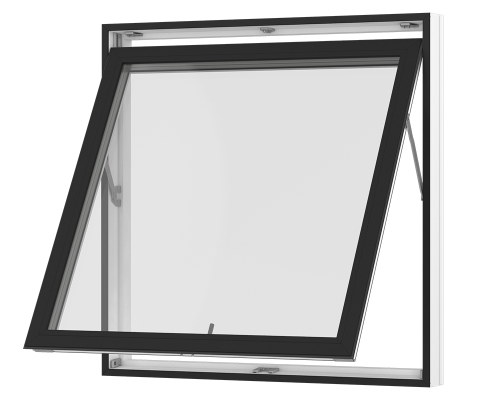 Topstyret vindue enkelt - og moderne betjening - Rationel